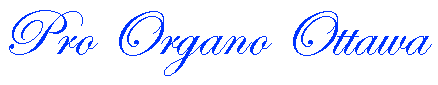 Pro Organo Ottawa